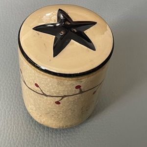 Park Designs Star Vine Hand Painted Salt Shaker